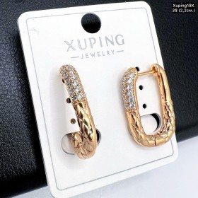 Сережки Xuping18К 19309 (2,2 см.)